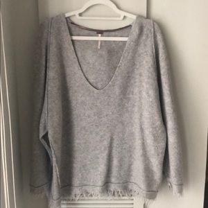 Free People Fringe Sweater Size S